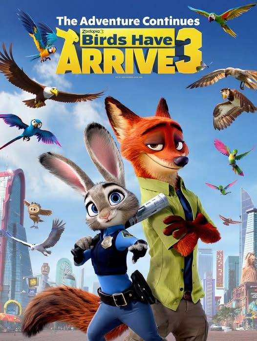 ZOOTOPIA 2 – BIRDS HAVE ARRIVED